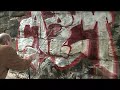 Taginator Graffiti Removal of Natural Stone Underpass