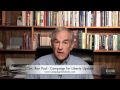 Ron Paul: Foreign Policy Ignored