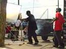 Bun B in the Yums behind the scenes at \"Gansta\" video shoot