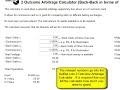 Example of how to use 2 Outcome Back Back Arbitrage Calculator (Total Fundage)