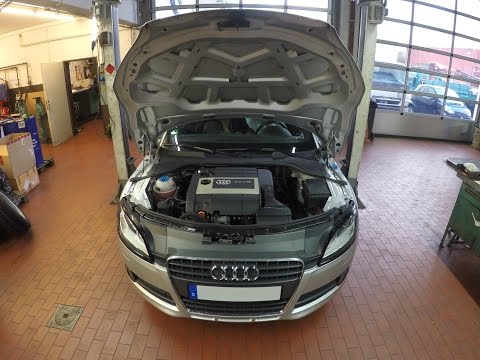 how to change oil on audi tt