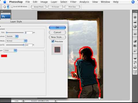 Learn Photoshop - How to simulate a drawing hand drawing