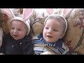 Cousins With Bunny Ears