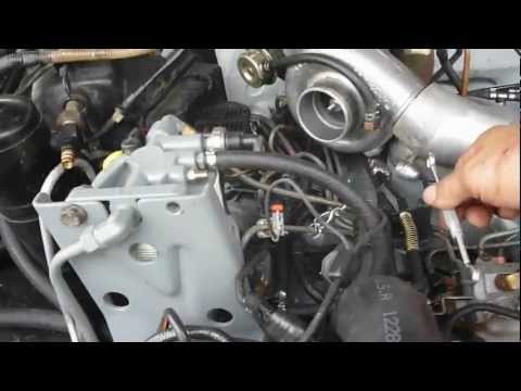 how to bleed td42 injectors