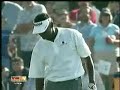 Fan Yells In Vijay Singh\