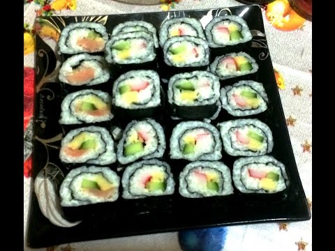 Роллы семгой рецепты фото