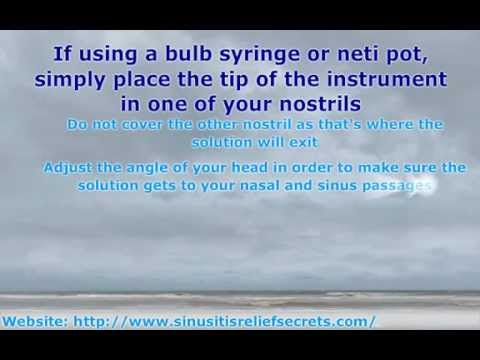 how to unclog swollen nasal passages