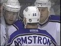 Palffy 2 goals in 2 min 35 sec