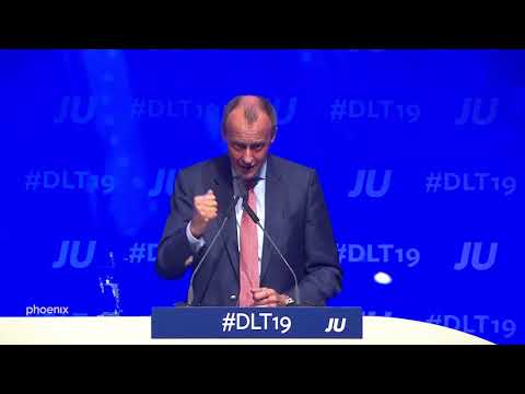 Rede von Friedrich Merz beim Deutschlandtag der Junge ...