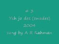 Best of AR Rahman- top 20 songs- last part