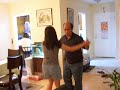 swing dance lesson...harhar