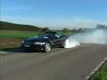 Mercedes SL 55 AMG - burnout