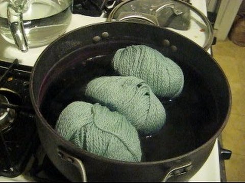 how to dye variegated yarn