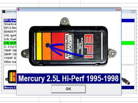 Diacom Marine Mercury outboard system selection