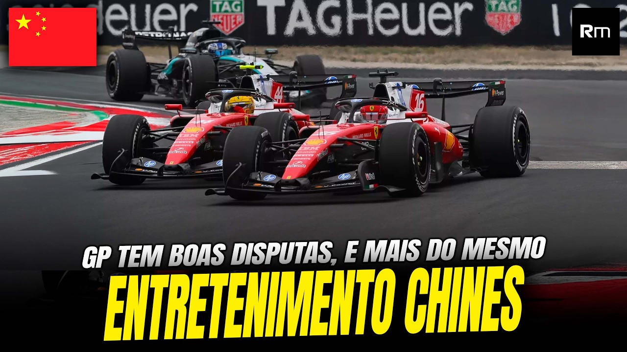 GP CHINA: FERRARIS BATALHAM, MOLECADA BRILHA E MERCEDES DOMINA #f1