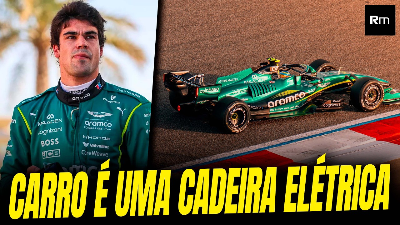 CARRO DA ASTON É UMA CADEIRA ELÉTRICA E MACHUCA OS PILOTOS, ENQUANTO HONDA NÃO ESPERA MILAGRES #f1