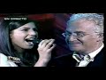 daniela castillo cantandole al conductor chileno pedro carcuro en el programa de television rojo fama contrafama la cancion ''usted''.