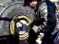 mounting 26.5r25 tire on cat 735 ( 3 piece rim)