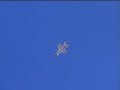 Pilot Ejects From Thunderbird - Ground View