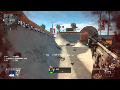 juego - Nueva Arma Multijugador Peacekeeper gameplay del nuevo DLC Black Ops 2 Mapa Hydro: http://www.youtube.com/watch?v=y7ycrzD-EQk Mapa: Downhill: http://www.yout...
