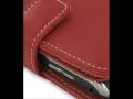 videos de Leather Case for BlackBerry Storm 9500/Storm 9530 - Book Type (Red)