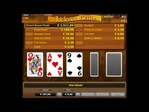 Jacks or Better - mehr Infos: http://www.casinotest.eu.