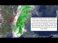 Soaking Rains and Snow Headed to the East - YouTube