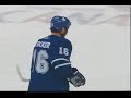 Aaron Downey Hits Wellwood - Red Wings at Leafs - Feb 9 08