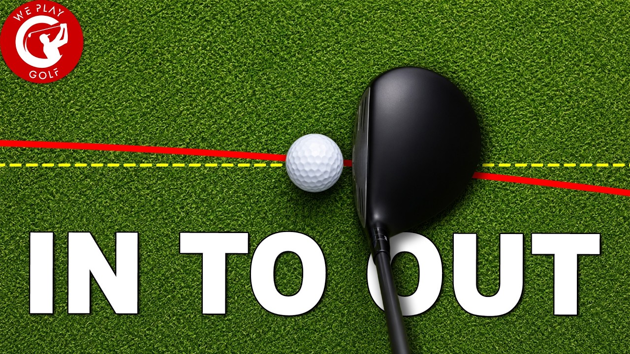 This is why you want to hit from IN to OUT in the golf swing