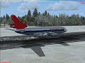 Northwest Orient DC10-40 R29 Montreal Int landing Northwest Orient DC10-40 R29 Montreal Int landing