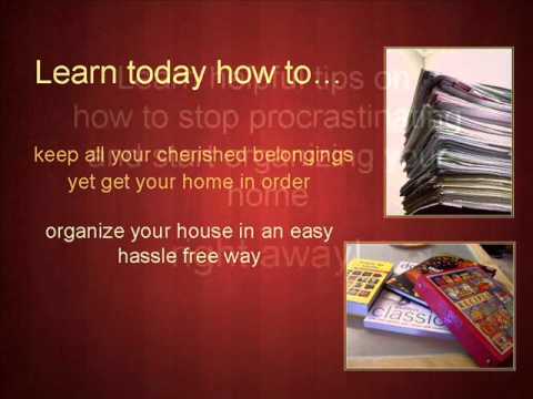 how to organize quickly