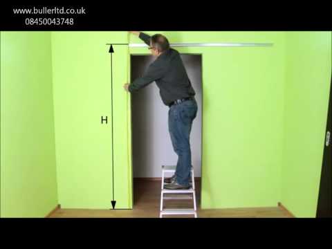 how to hang a door uk