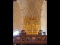 magdalena rainko plays organ recital in christ the king metropolitan cathedral in city of katowice, poland.