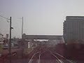 朝の常総線・複線区間(4/4)Joso line Double-track section cockpit view