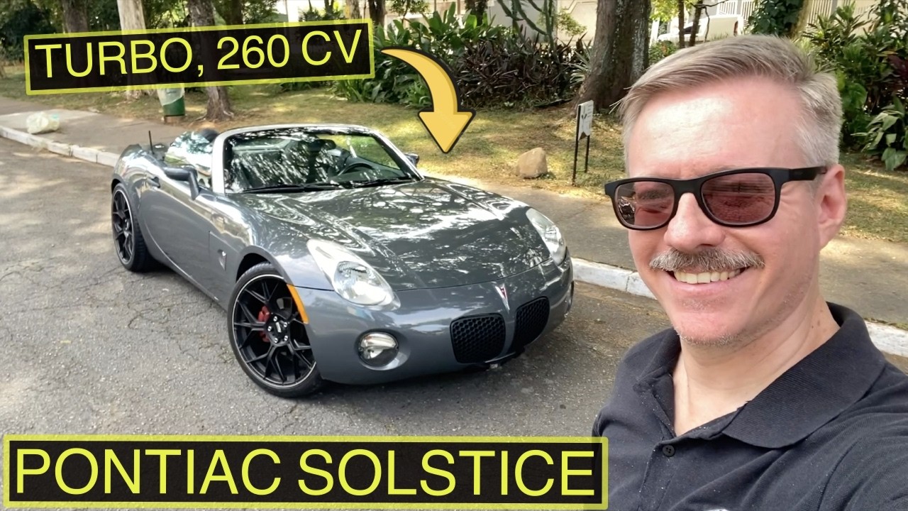 PONTIAC SOLSTICE: roadster divertido tem 64 exemplares no Brasil