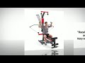 Click here to watch this video Bowflex PR1000 Home Gym