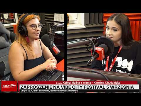 Kalina Malina zaprasza na Vibe City Festival :: Już 5 września lotnisko w Lesznie zamieni się w muzyczne centrum regionu podczas Vibe City Festival. Jedną z pierwszych artystek, która pojawi się na scenie, będzie Kalina Malina - influencerka obserwowana przez ponad 1,3 miliona osób na TikToku. W Radiu Elka opowie o swoim występie z Tatianą Kopałą, kulisach internetowej popularności, miłości do Maty i o tym, dlaczego najbardziej ceni spotkania z fanami twarzą w twarz. Na rozmowę zaprasza Patrycja Wachońska.
