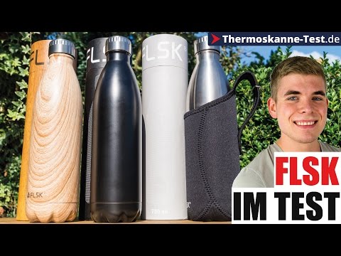 FLSK Thermosflasche im Test - Hält sie wirklich 18 Stunden heiß? + Bruchtest