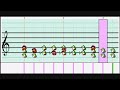 Dragonforce - Through the Fire and Flames on Mario Paint Composer
