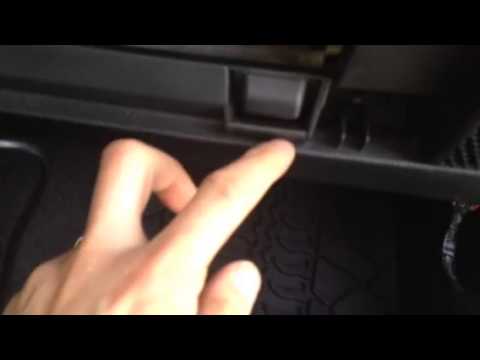 JEEP JK Wrangler How to Change CABIN AIR FILTER 2011-2014 mopar#: 55111302AA