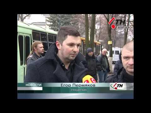 04.03.14 - В Харькове прощались с бойцом внутренних войск Виталием Захарченко