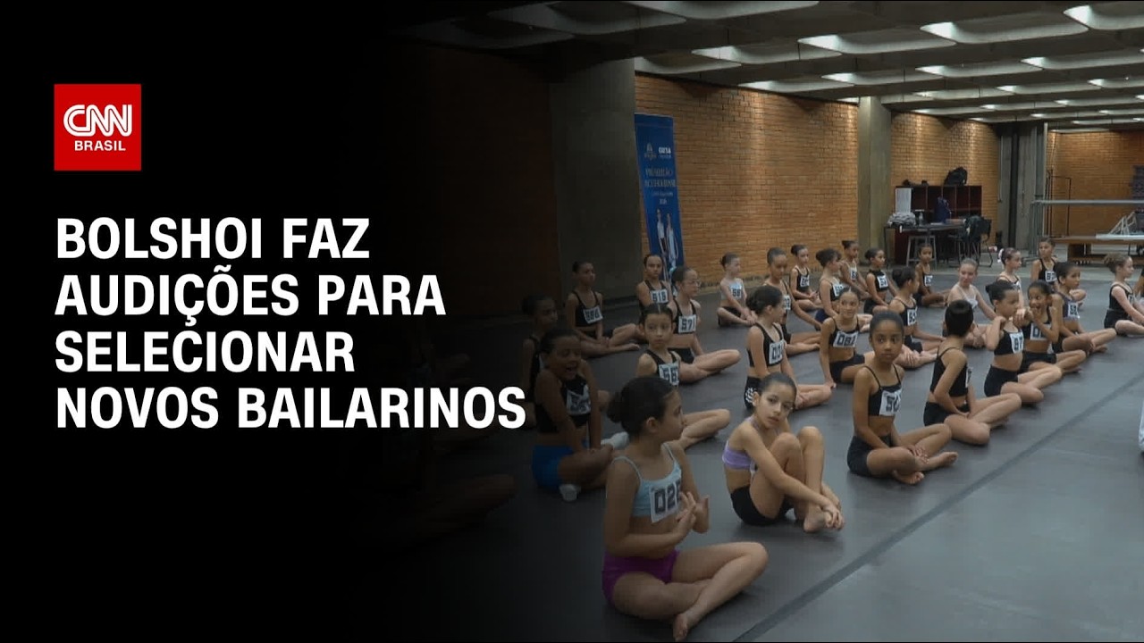 Escola de Teatro Bolshoi faz audições para selecionar novos bailarinos no Brasil | CNN PRIME TIME