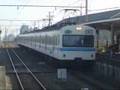 秩父鉄道1000系（元JNR/JR101系）発車、気笛あり。