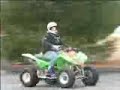 Travis Jurcik on his KFX 400!!!!  AN ATV WITH A KICK