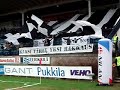 SR:n tifo TPS - HJK ottelussa