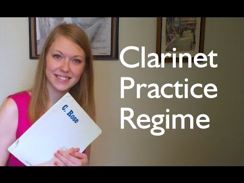 how to practice clarinet