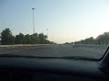 Dubai to Abu Dhabi Freeway trip