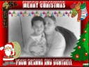 Reanna And Dontrel Christmas Video Greeting Card