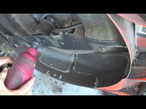 how to replace drive belt on husqvarna