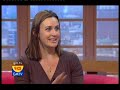 Emma Supple on GMTV talking about wearing high heels